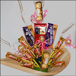 "Chocolate Bouquets - code04 - Click here to View more details about this Product